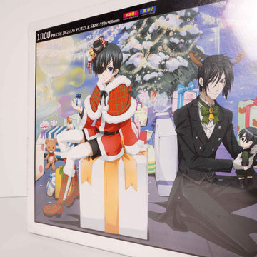 Black Butler Ciel and Sebastian Christmas Scene 1000 Piece Jigsaw Puzzle - BUCKET POPCORN